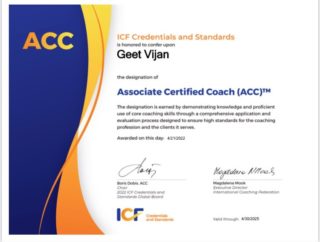 I am elated to share that I am now an ICF credentialed coach and will be proudly adding the credential of ICF ACC after my name 🥳🎉

This journey began more than 2 years ago, in May 2019, when I decided to undergo the coaching certification from Erickson International. It was a life changing decision in more ways than one. 

Coaching has given me the opportunity to discover myself better while I work with others to help them discover their true potential and achieve their goals. 

I want to thank everyone who has been with me on this journey….guiding me and nudging me to continue to learn and grow as a coach.

Over the last 2 years, the experience and privilege of working with my clients has instilled in me this faith & belief that coaching has the power to transform lives. Now that I have the acknowledgement from ICF, my endeavour will be to continue on this path.

So here’s to many more milestones and many more celebrations 🎉🥳

 #coaching #learning #growth #icfcoach #icfcredential #milestones #learninganddevelopment #careergrowth #icfcoaching #careerdevelopment #careergoals #selfdevelopment #newjourney